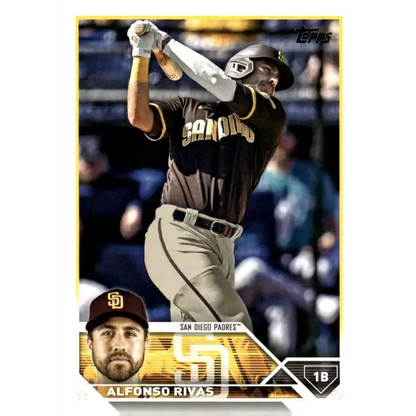 2023 Topps Update Series #US80 Alfonso Rivas NM-MT San Diego Padres Baseball Card - Baseball Card