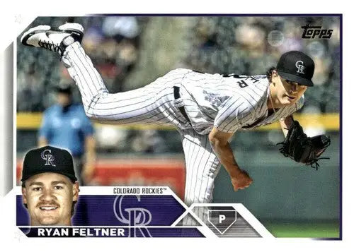 2023 Topps Update Series #US84 Ryan Feltner NM-MT Rockies ID:63845 - Baseball Card Single