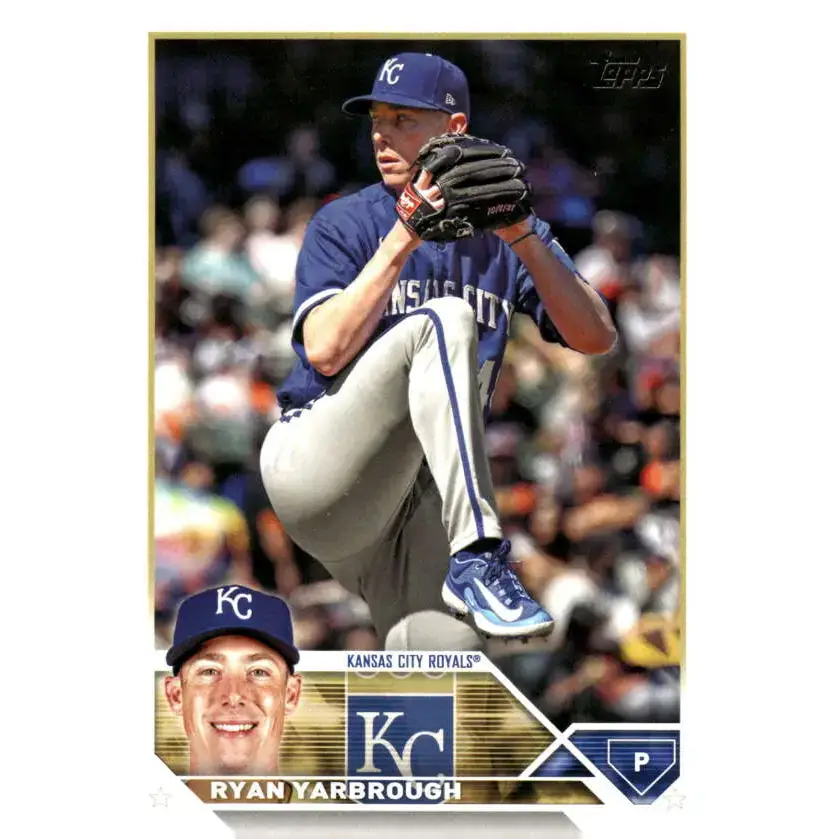 2023 Topps Update Series #US87 Ryan Yarbrough NM-MT Kansas City Royals Baseball Card - Baseball Card