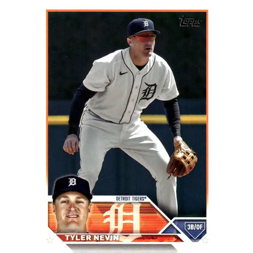 2023 Topps Update Series #US89 Tyler Nevin NM-MT Detroit Tigers Baseball Card - Baseball Card