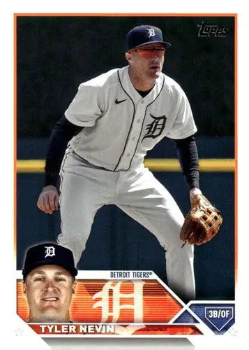 2023 Topps Update Series #US89 Tyler Nevin NM-MT Tigers ID:63887 - Baseball Card Single