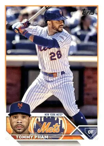 2023 Topps Update Series US90 Tommy Pham Mets baseball card, NM-MT condition