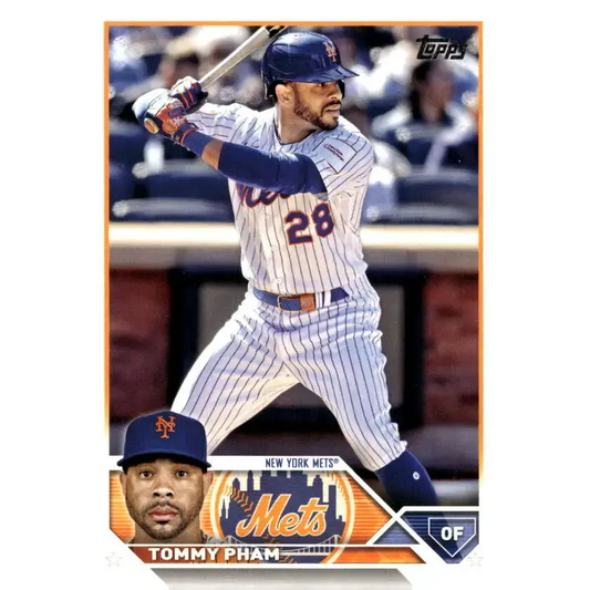 2023 Topps Update Series #US90 Tommy Pham NM-MT New York Mets Baseball Card - Baseball Card