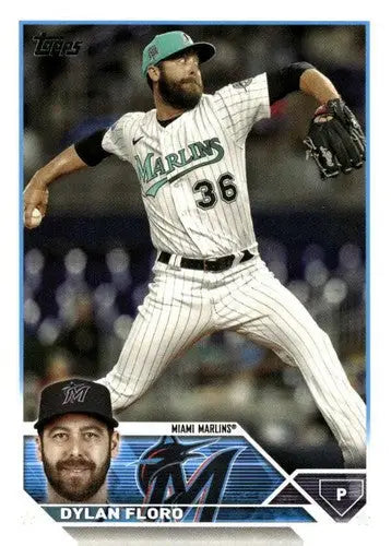 2023 Topps Update Series US92 Dylan Floro baseball card with original gloss NM Near Mint