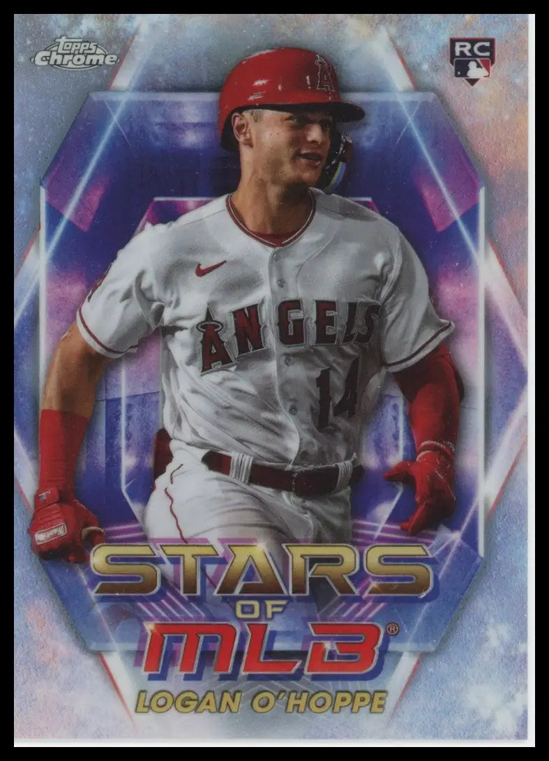 2023 Topps Update - Stars of MLB Logan O’Hoppe SMLB-63 Los Angeles Angels NM - Baseball Card Single
