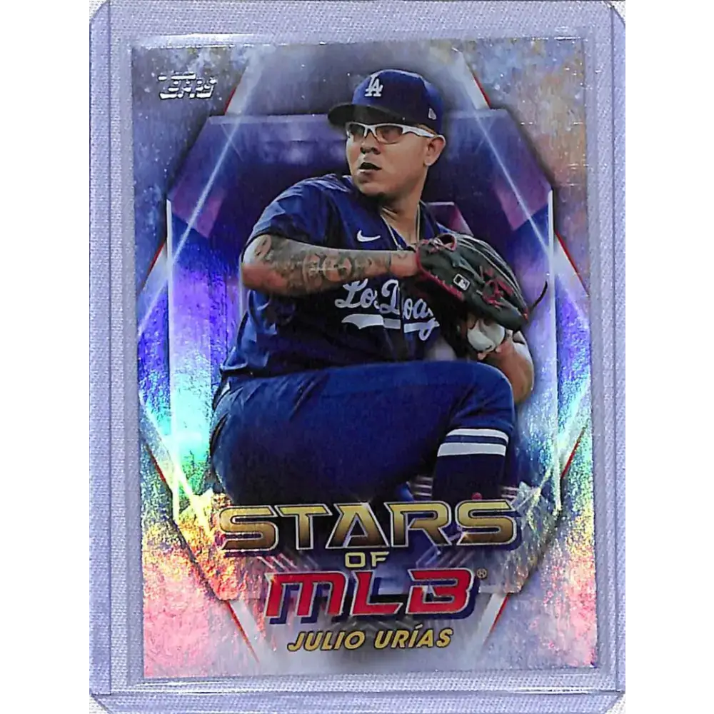 2023 Topps Update Stars of MLB #SMLB-75 Julio Urias NM-MT Los Angeles Dodgers - Baseball Card Single