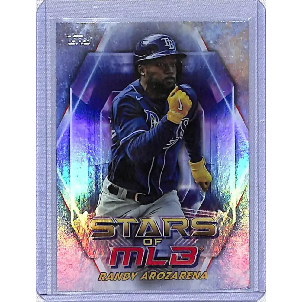 2023 Topps Update Stars of MLB #SMLB-83 Randy Arozarena NM-MT Tampa Bay Rays - Baseball Card Single