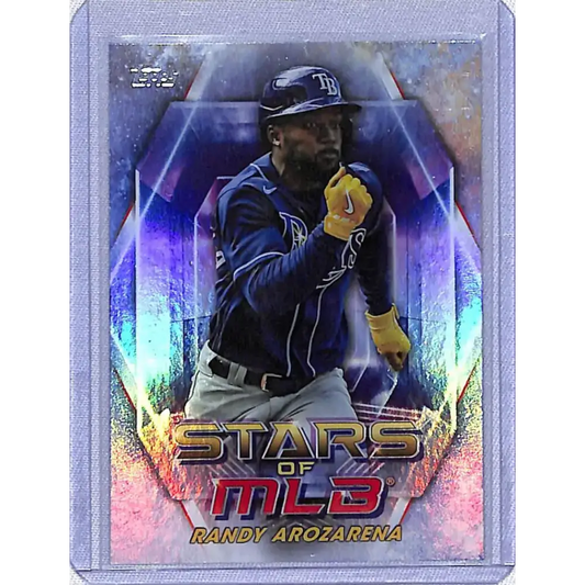 2023 Topps Update Stars of MLB #SMLB-83 Randy Arozarena NM-MT Tampa Bay Rays - Baseball Card Single