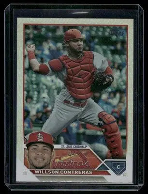 2023 Topps Willson Contreras #417 Baseball - Baseball Card Single