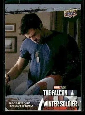 2023 UD Falcon and The Winter Soldier Closest Thing I Have Left to Family #71 - Marvel Card Single