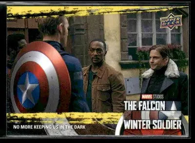 2023 UD Falcon and The Winter Soldier No More Keeping Us in the Dark #47 Yellow - Marvel Card Single