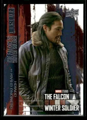 2023 UD The Falcon and The Winter Soldier Desmond Chiam as Dovich #LU-5 Lineup