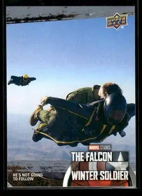 2023 UD The Falcon and The Winter Soldier He’s Not Going to Follow #5 - Non-Sports Card Single