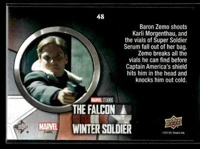 2023 UD The Falcon and The Winter Soldier Is This What I Think It Is? #48 - Non-Sports Card Single