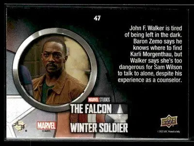 2023 UD The Falcon and The Winter Soldier No More Keeping Us in the Dark #47