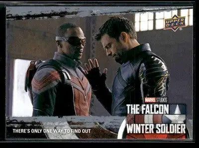2023 UD The Falcon and The Winter Soldier There’s Only One Way To Find Out #16 - Marvel Card Single