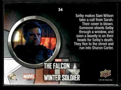 2023 UD The Falcon and The Winter Soldier We Have A Real Problem Now #34