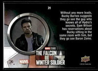 2023 UD The Falcon and The Winter Soldier We’re Going to Go See Zemo #21