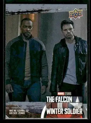 2023 UD The Falcon and The Winter Soldier We’re Going to Go See Zemo #21 - Marvel Card Single