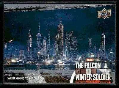 2023 UD The Falcon and The Winter Soldier We’re Going To Madripoor #27 - Marvel Card Single