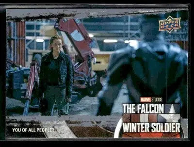 2023 UD The Falcon and The Winter Soldier You Of All People? #83 - Marvel Card Single