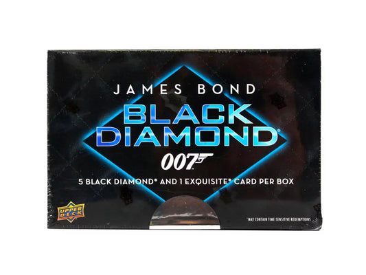 2023 Upper Deck James Bond 007 Black Diamond Trading Cards Hobby Box - Sports Card Hobby Boxes