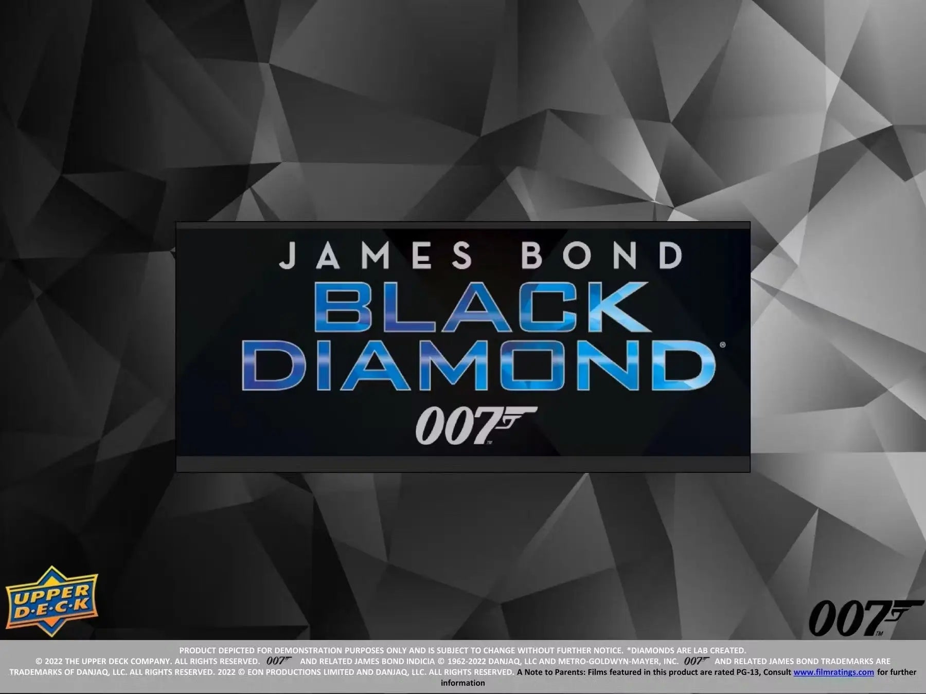 2023 Upper Deck James Bond 007 Black Diamond Trading Cards Hobby Box - Sports Card Hobby Boxes