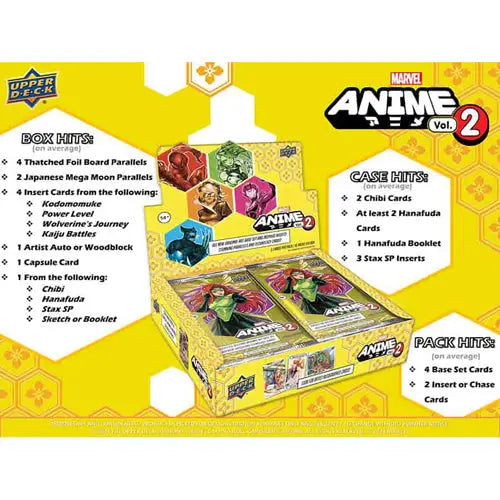 2023 Upper Deck Marvel Anime Trading Card Box - Non-Sport Sealed