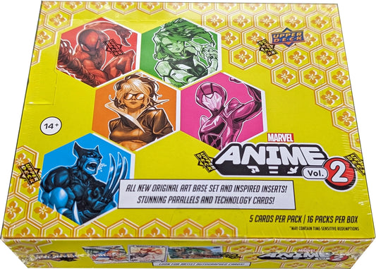 2023 Upper Deck Marvel Anime Trading Card Box - Marvel Card Box