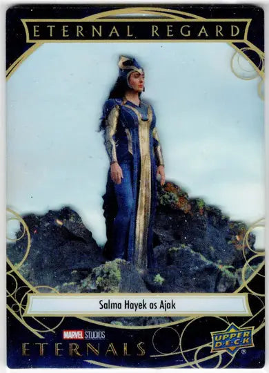 2023 Upper Deck Marvel Eternals Eternal Regard Insert Card ER-1 Salma Hayek - Marvel Card Single