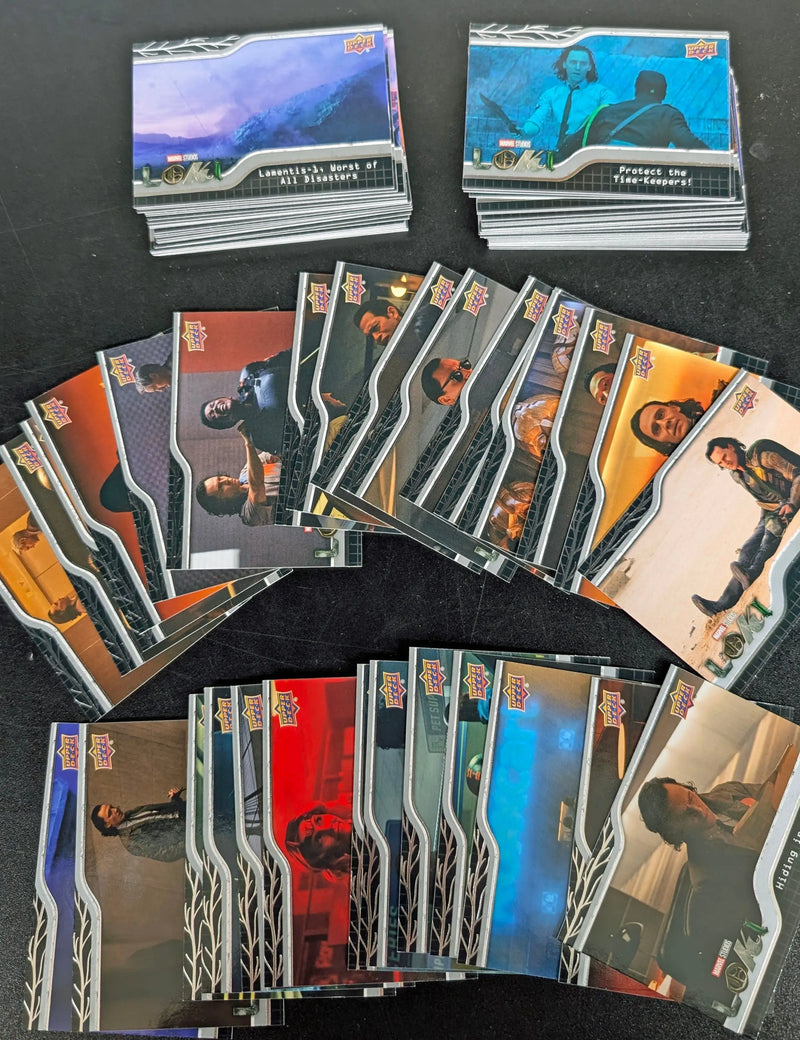 2023 Upper Deck Marvel Loki Complete 90 Card Base Set - Marvel Card Box