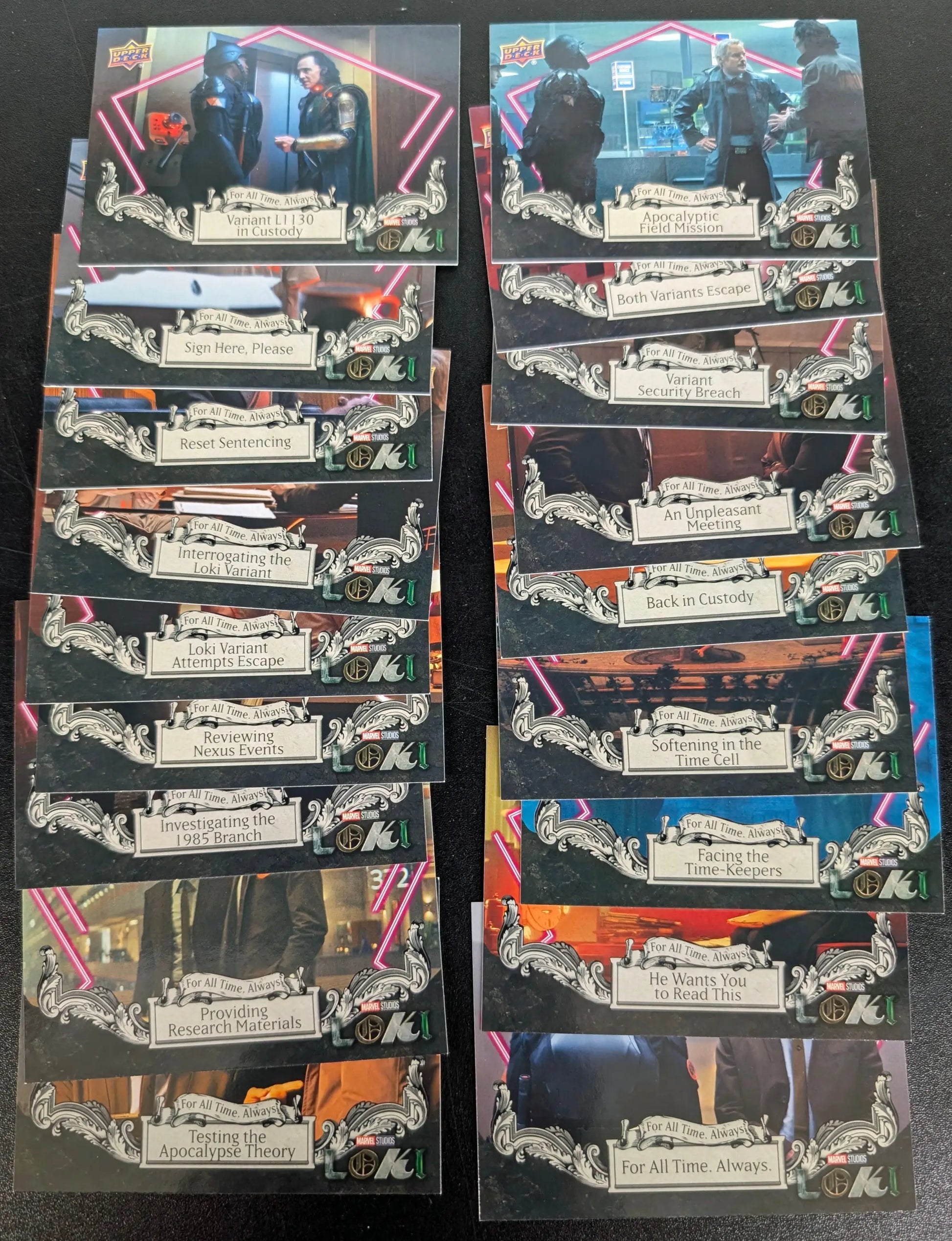 2023 Upper Deck Marvel Loki For All Time Always 18 Card Chase Set FATA-1 to FATA-18 - Marvel Card Single