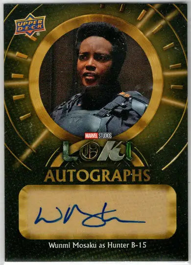 2023 Upper Deck Marvel Loki LA-MO Wunmi Mosaku Autograph Card - Marvel Card Single