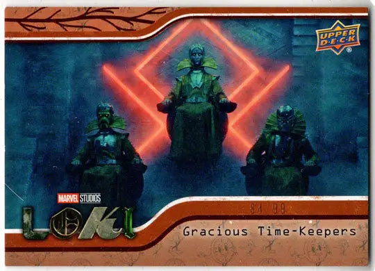 2023 Upper Deck Marvel Loki Miss Minutes Parallel Base Card 56 Gracious... /99 - Marvel Card Single