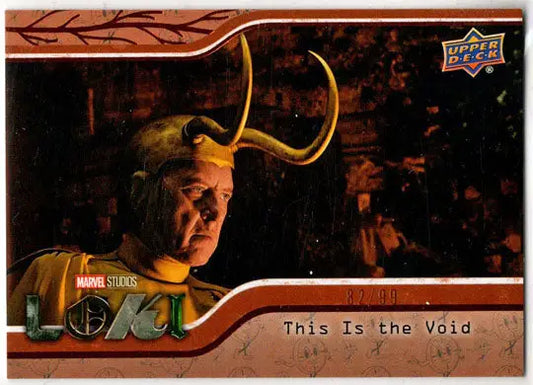 2023 Upper Deck Marvel Loki Miss Minutes Parallel Base Card 65 This Is The.. /99 - Marvel Card Single