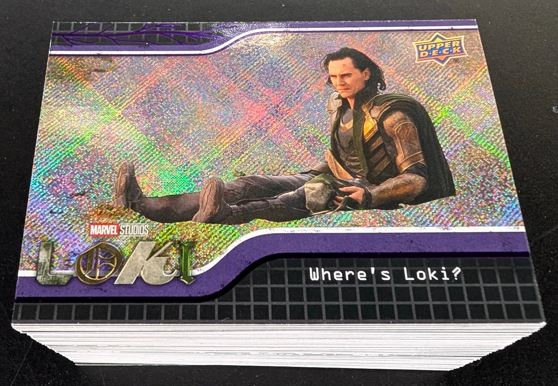 2023 Upper Deck Marvel Loki Purple Parallel 90 Card Base Set - Marvel Card Box