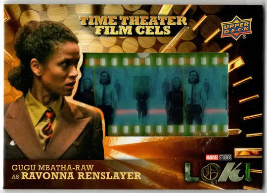 2023 Upper Deck Marvel Loki Time Theater Film Cels Card TTFC-20 Gugu Mbatha-Raw - Non-Sport Single