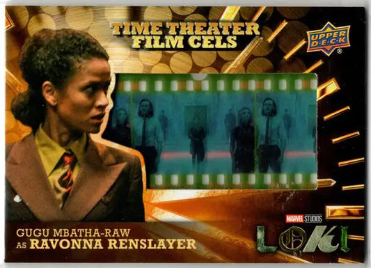 2023 Upper Deck Marvel Loki Time Theater Film Cels Card TTFC-20 Gugu Mbatha-Raw - Marvel Card Single