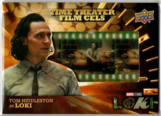 2023 Upper Deck Marvel Loki Time Theater Film Cels Card TTFC-28 Tom Hiddleston - Non-Sport Single