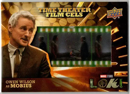 2023 Upper Deck Marvel Loki Time Theater Film Cels Card TTFC-3 Owen Wilson - Non-Sport Single