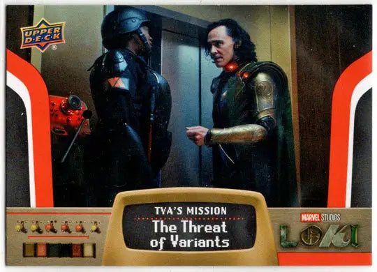 2023 Upper Deck Marvel Loki TVA’s Mission Insert Card M-1 The Threat Of Variants - Non-Sport Single