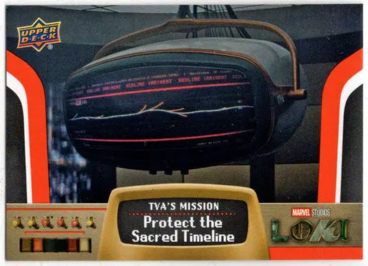 2023 Upper Deck Marvel Loki TVA’s Mission Insert Card M-5 Protect the Sacred... - Non-Sports Card Single