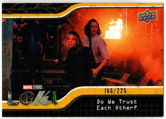 2023 Upper Deck Marvel Loki Yellow Parallel Base Card 41 Do We Trust... /225 - Marvel Card Single