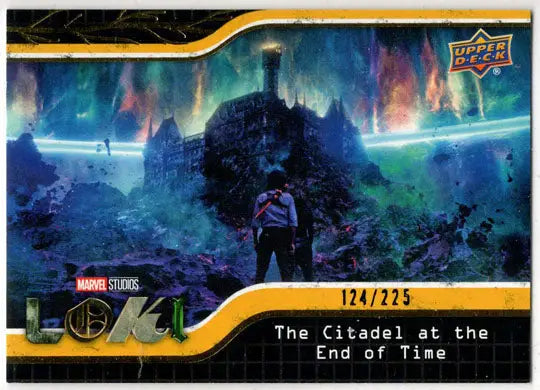 2023 Upper Deck Marvel Loki Yellow Parallel Base Card 76 The Citadel At... /225 - Non-Sport Single