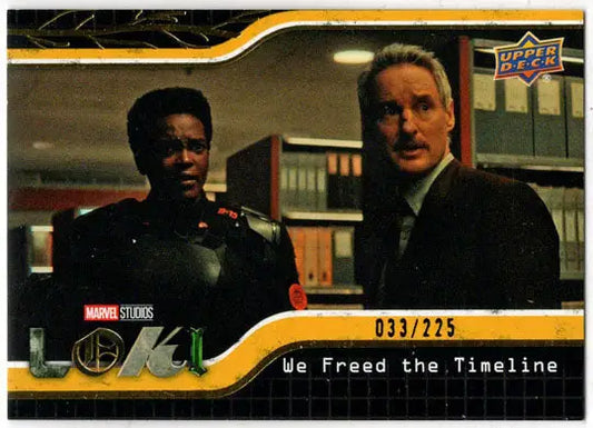2023 Upper Deck Marvel Loki Yellow Parallel Base Card 89 We Freed The... /225 - Non-Sport Single
