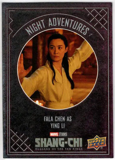 2023 Upper Deck Marvel Shang-Chi Night Adventures Insert Card NA-5 Fala Chen - Marvel Card Single