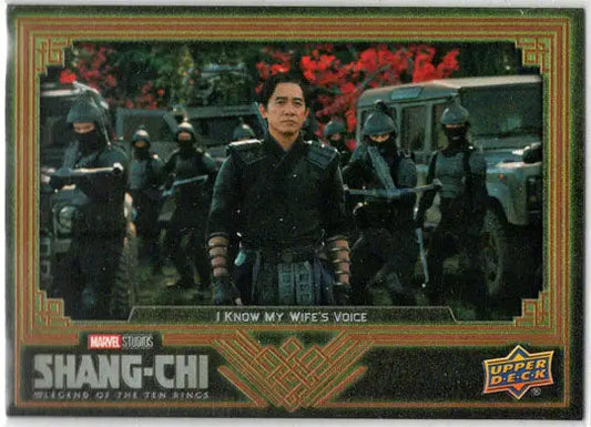 2023 Upper Deck Marvel Shang-Chi Patina High Card 52 ’I Know My Wife’s...” /99 - Marvel Card Single