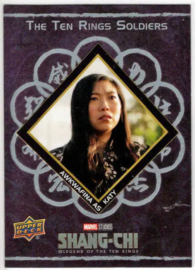 2023 Upper Deck Marvel Shang-Chi Ten Rings Soldiers Insert Card T12 Awkwafina - Marvel Card Single