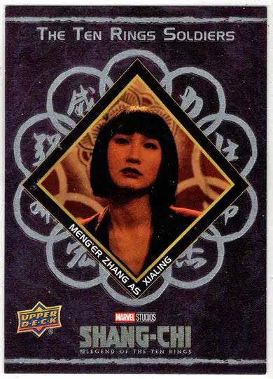 2023 Upper Deck Marvel Shang-Chi Ten Rings Soldiers Insert Card T3 Meng’er Zhang - Marvel Card Single