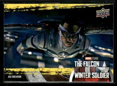 2023 Upper Deck Marvel The Falcon and The Winter Soldier Au Revoir #77 Yellow - Marvel Card Single